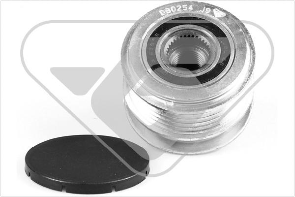 Hutchinson DB0254 - Pulley, alternator, freewheel clutch car-mod.net
