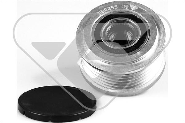 Hutchinson DB0255 - Pulley, alternator, freewheel clutch car-mod.net