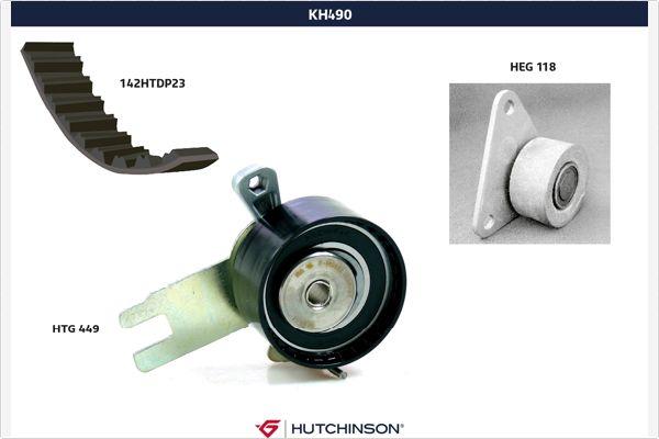Hutchinson KH 490 - Timing Belt Set car-mod.net