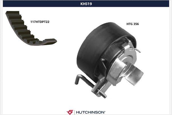 Hutchinson KH 519 - Timing Belt Set car-mod.net