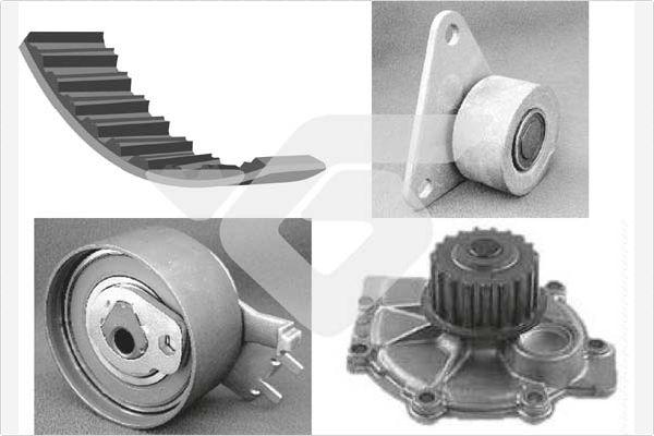 Hutchinson KH 154WP22 - Water Pump & Timing Belt Set car-mod.net