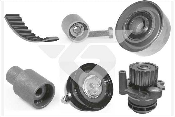 Hutchinson KH 160WP52 - Water Pump & Timing Belt Set car-mod.net