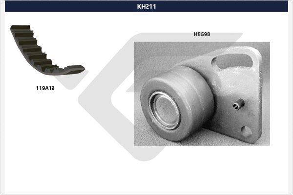 Hutchinson KH 211 - Timing Belt Set car-mod.net