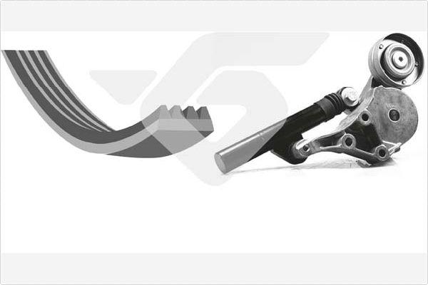 Hutchinson KHV 109 - V-Ribbed Belt Set car-mod.net