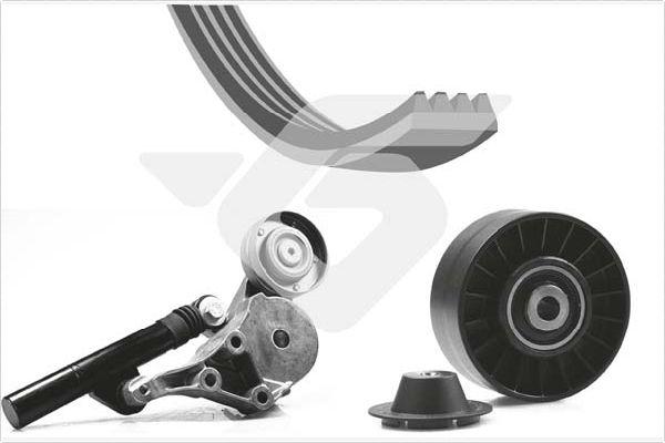 Hutchinson KHV 110 - V-Ribbed Belt Set car-mod.net