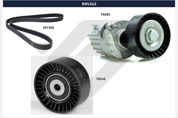 Hutchinson KHV 242 - V-Ribbed Belt Set car-mod.net