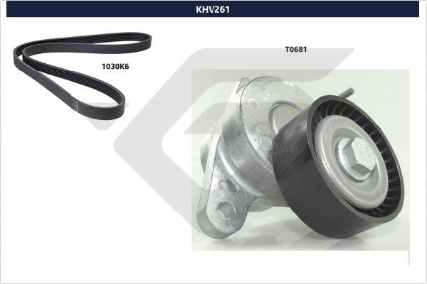 Hutchinson KHV 261 - V-Ribbed Belt Set car-mod.net