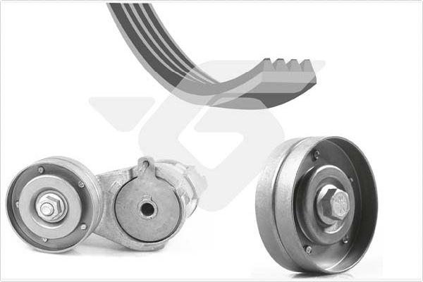 Hutchinson KHV 201 - V-Ribbed Belt Set car-mod.net