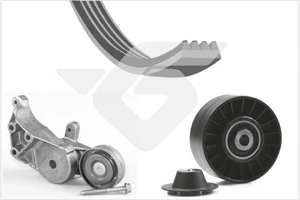 Hutchinson KHV 207 - V-Ribbed Belt Set car-mod.net