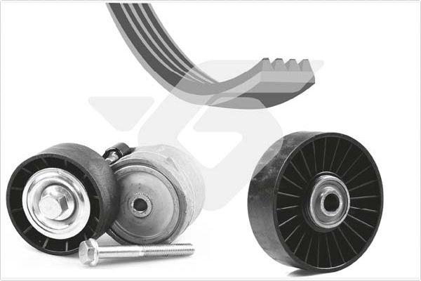 Hutchinson KHV 218 - V-Ribbed Belt Set car-mod.net