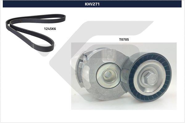 Hutchinson KHV 271 - V-Ribbed Belt Set car-mod.net