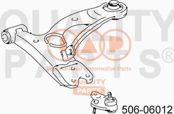 IAP QUALITY PARTS 506-06012 - Ball Joint car-mod.net