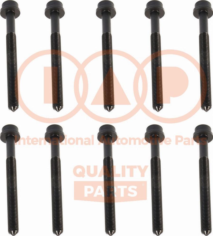 IAP QUALITY PARTS 119-50030 - Bolt Kit, cylinder head car-mod.net