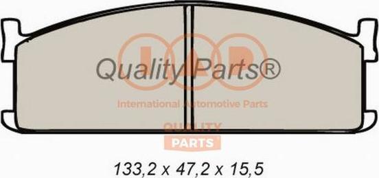 IAP QUALITY PARTS 704-09050 - Brake Pad Set, disc brake car-mod.net