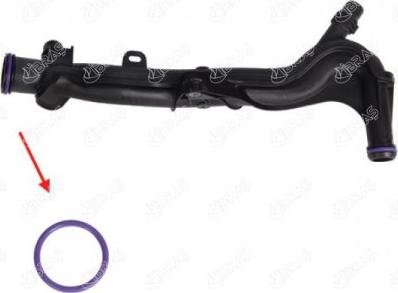 Ibras 17159 - Seal, coolant tube car-mod.net