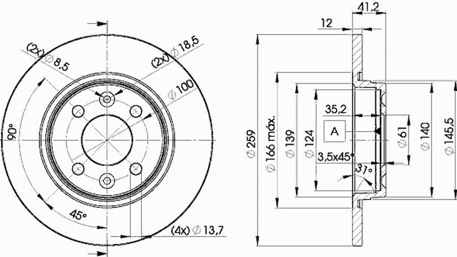 Icer 78BD4707 - Brake Set, disc brakes car-mod.net