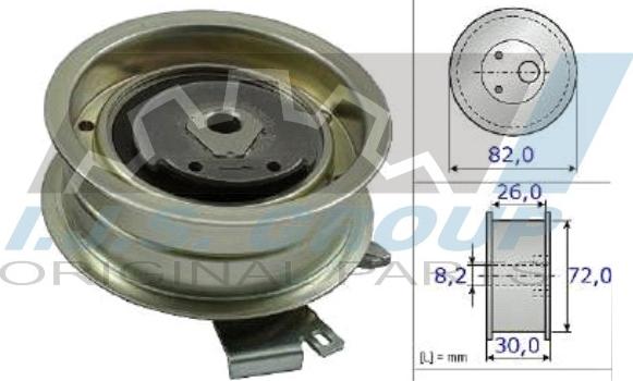 IJS GROUP 93-1146 - Tensioner Pulley, timing belt car-mod.net