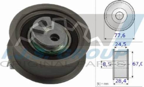 IJS GROUP 93-1859 - Tensioner Pulley, timing belt car-mod.net