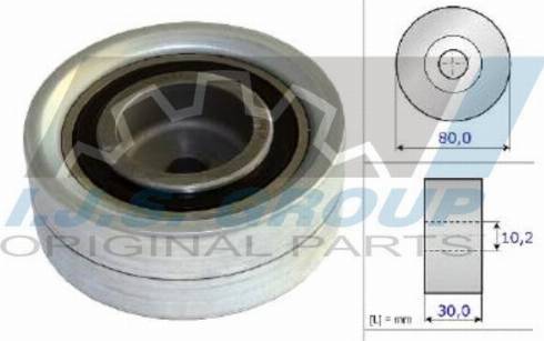 IJS GROUP 93-2106 - Deflection / Guide Pulley, timing belt car-mod.net