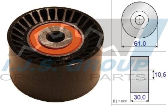 IJS GROUP 93-2127 - Deflection / Guide Pulley, timing belt car-mod.net