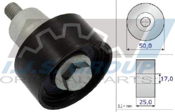 IJS GROUP 93-2178 - Deflection / Guide Pulley, timing belt car-mod.net