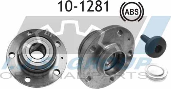 IJS GROUP 10-1281 - Bearing Kit, wheel hub car-mod.net