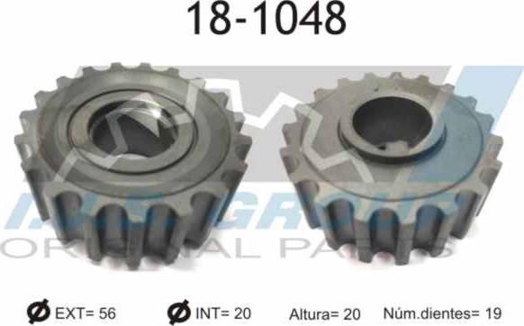 IJS GROUP 18-1048 - Crankshaft Gear car-mod.net