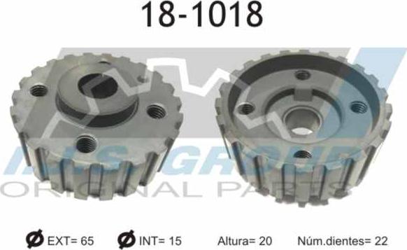 IJS GROUP 18-1018 - Crankshaft Gear car-mod.net