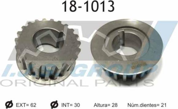 IJS GROUP 18-1013 - Crankshaft Gear car-mod.net