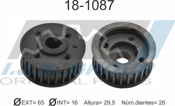 IJS GROUP 18-1087 - Gear, camshaft car-mod.net