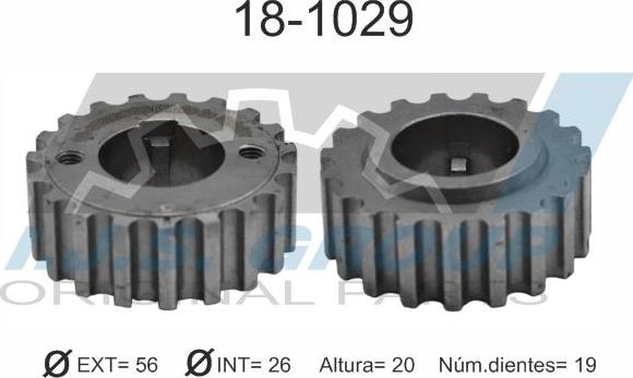 IJS GROUP 18-1029 - Crankshaft Gear car-mod.net