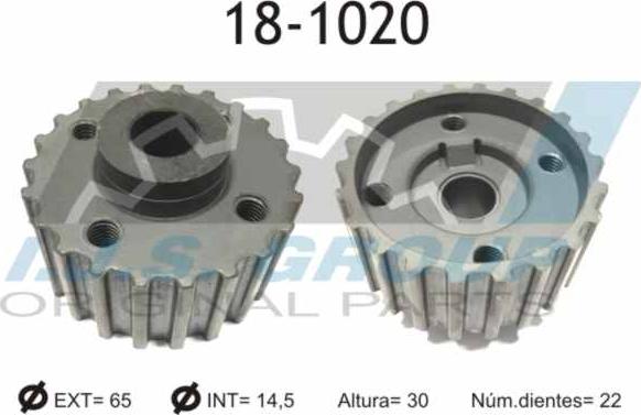 IJS GROUP 18-1020 - Crankshaft Gear car-mod.net