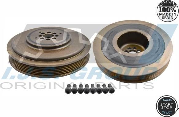 IJS GROUP 17-1098SET - Belt Pulley, crankshaft car-mod.net