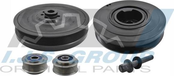 IJS GROUP 17-1029KSET A - Belt Pulley, crankshaft car-mod.net