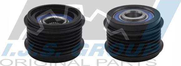 IJS GROUP 30-1217 - Pulley, alternator, freewheel clutch car-mod.net