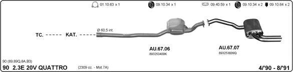 Imasaf 504000130 - Exhaust System car-mod.net