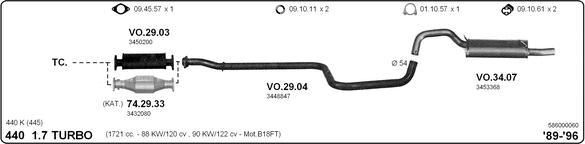 Imasaf 586000060 - Exhaust System car-mod.net