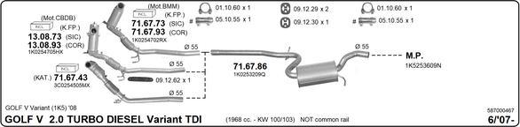 Imasaf 587000467 - Exhaust System car-mod.net