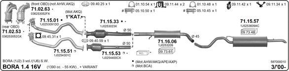 Imasaf 587000010 - Exhaust System car-mod.net