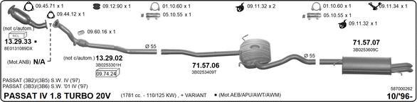 Imasaf 587000262 - Exhaust System car-mod.net
