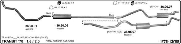 IMASAF 525000327 - Exhaust System car-mod.net