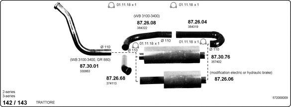 Imasaf 572000009 - Exhaust System car-mod.net