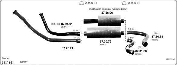 Imasaf 572000013 - Exhaust System car-mod.net