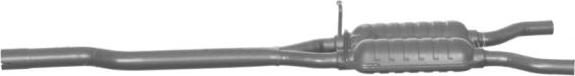 Imasaf 71.60.06 - Middle Silencer car-mod.net