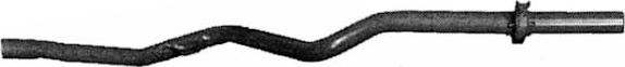 Imasaf 72.38.04 - Exhaust Pipe car-mod.net