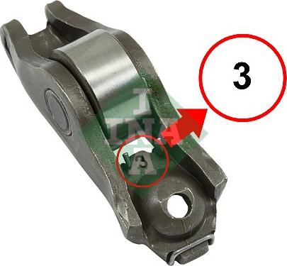 INA 422 0234 10 - Finger Follower, engine timing car-mod.net