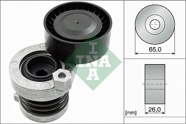 INA 534 0551 10 - Belt Tensioner, v-ribbed belt car-mod.net