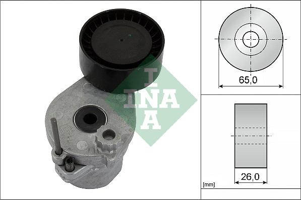 INA 534 0693 10 - Belt Tensioner, v-ribbed belt car-mod.net