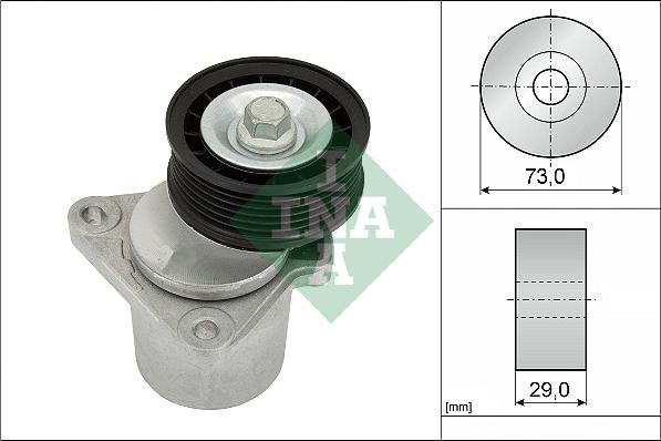 INA 534 0128 20 - Belt Tensioner, v-ribbed belt car-mod.net