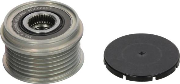 INA 535 0063 10 - Pulley, alternator, freewheel clutch car-mod.net
